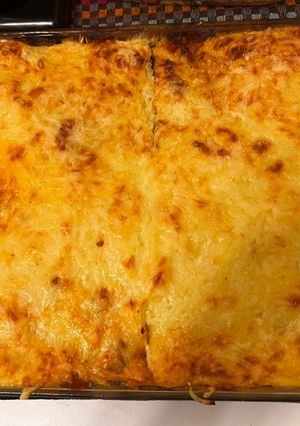 A picture of Mixed Moussaka! (With Mushrooms / Ground Meat).