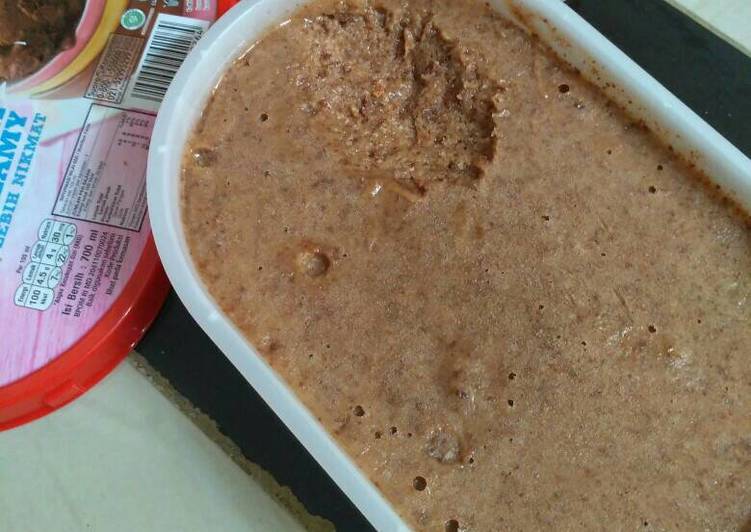 Resep Ice cream pisang homemade Anti Gagal