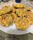 Galletas de avena naranja y zanahoria