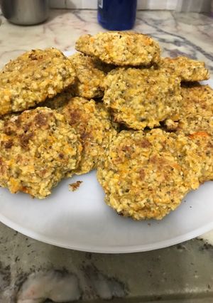 Una foto de Galletas de avena naranja y zanahoria
