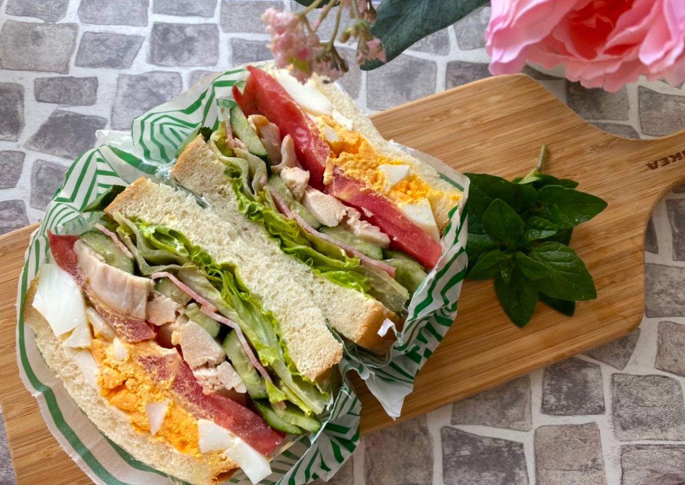 Japanese Wanpaku Sandwich