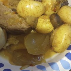 A picture of Onion and Beef Rump Roast Batch 16.