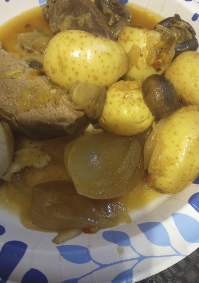 A picture of Onion and Beef Rump Roast Batch 16.