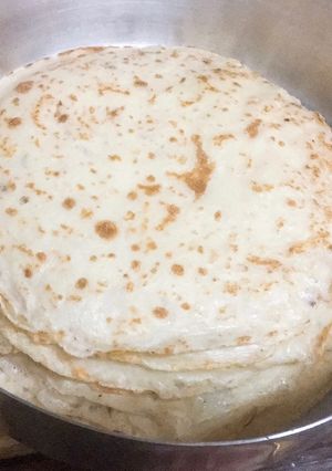 صورة لوصفة الخبز السوري 🌮