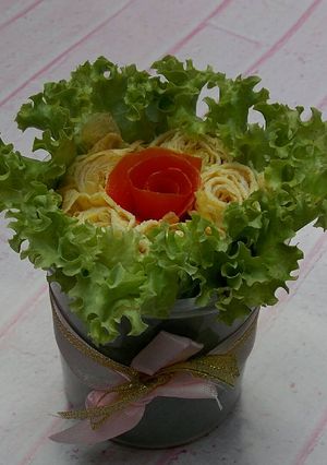 Foto resep Lunch Bouquet ( Buket Makan Siang, Tumis daging)