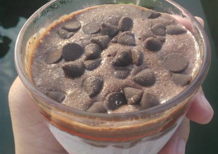 Cara buat Ice cream coklat no mixer yang enak dan Mudah Dibuat