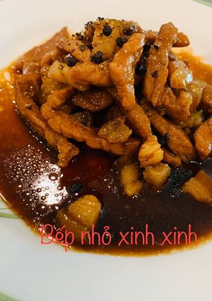 Hình của món Thịt heo kho tiêu.