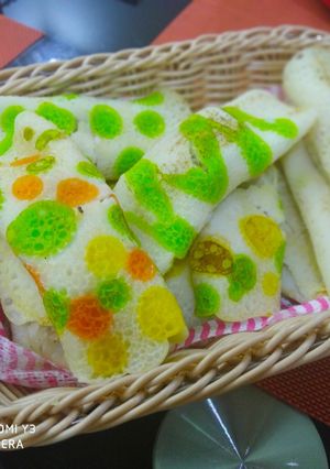 রং বেরঙের পাটিসাপ্টা (rong beronger patisapta recipe in Bengali) রেসিপির প্রধান ছবি