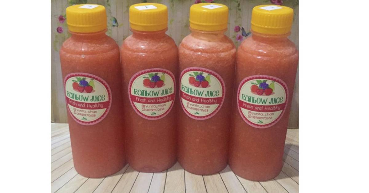 Resep Diet Juice Pineapple Raspberry Carrot Pomelo oleh Yunita chandra