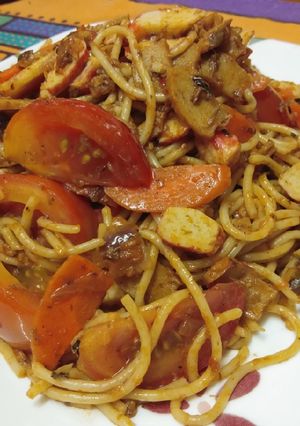 Gambar Spaghetti Sardin, Tak Sangka Sedap Gila!