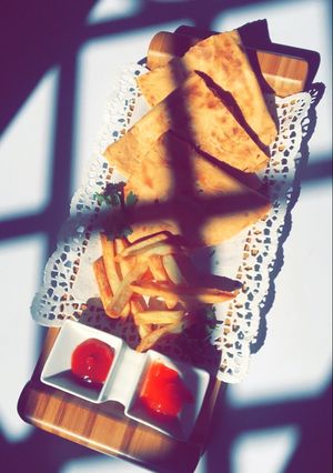 صورة لوصفة كساديا الدجاج