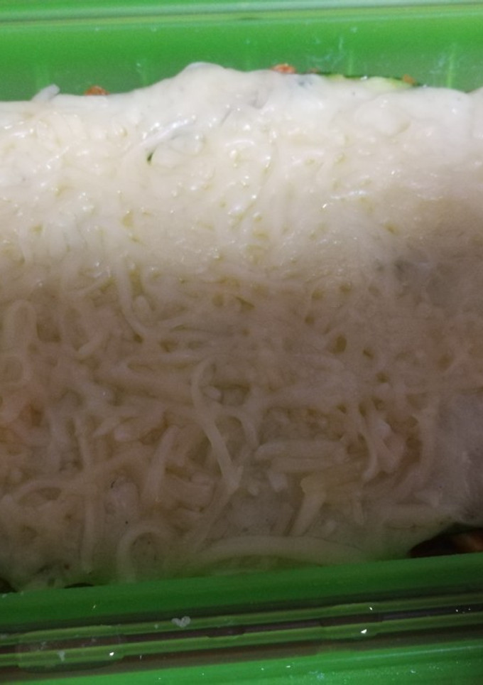 Una foto de Falsa lasaña de calabacín, en lekué