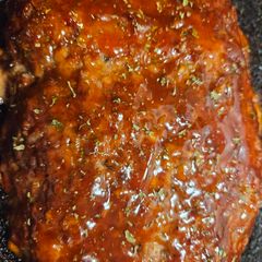A picture of Juicy irresistible meatloaf.