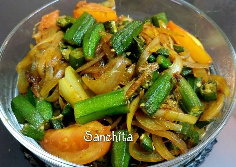 Recipe of Perfect Bhindi Do Pyaza