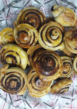 Une photo de Mini croissant au chocolat