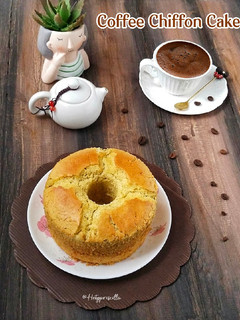 Foto resep Coffee chiffon cake