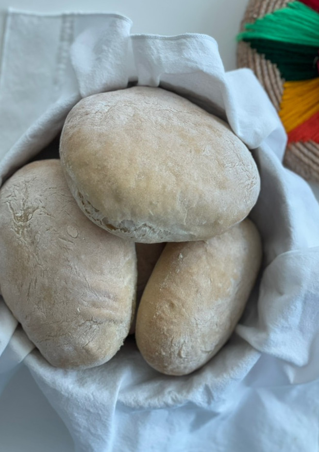 Una foto de Pan para pambazos