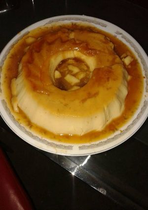 Una foto de Flan de huevo. (casero)