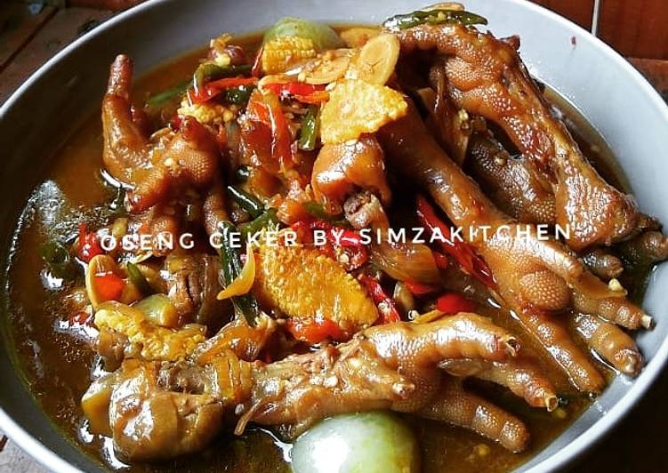 Oseng ceker pedas