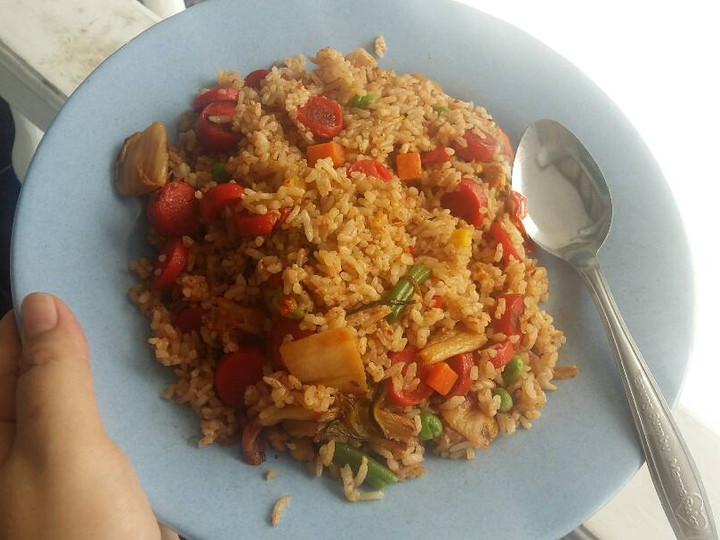  Resep memasak Nasi Goreng Kimchi Saus Tiram dijamin sedap