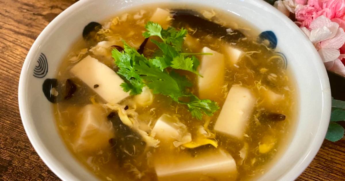 Wood ear mushroom soup Recipe by Aunty Eiko's international cuisine
