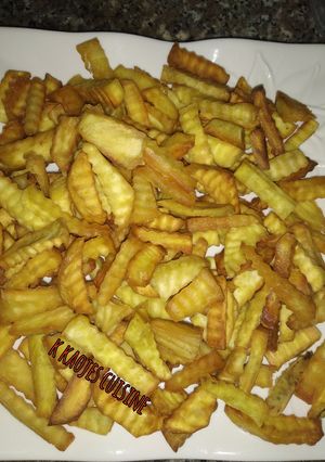 A picture of Sweet potato fries.
