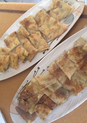 صورة لوصفة فطائر الجبن بالزعتر