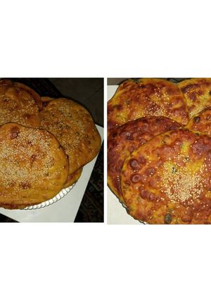 عکسی از دستور فطیر کشمشی