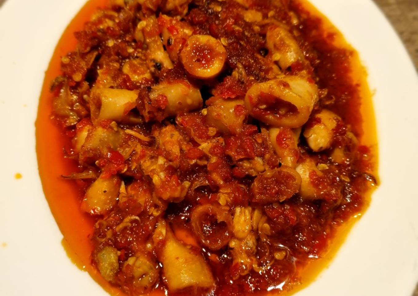 Sambal Baby Cumi ������