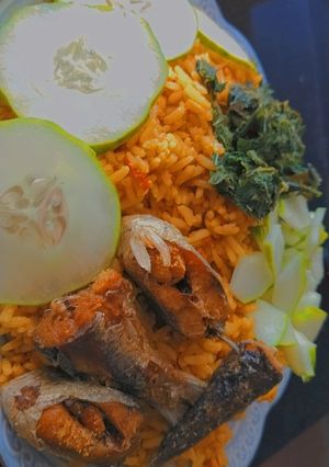 A picture of Concoction rice😍.