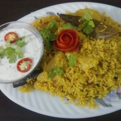 A picture of Aloo masala Rice.