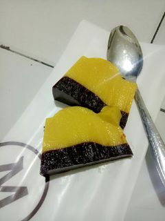 Foto resep Puding Labu Kuning Vla Coklat