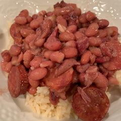 A picture of Red Beans and Rice.