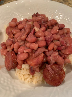 A picture of Red Beans and Rice.