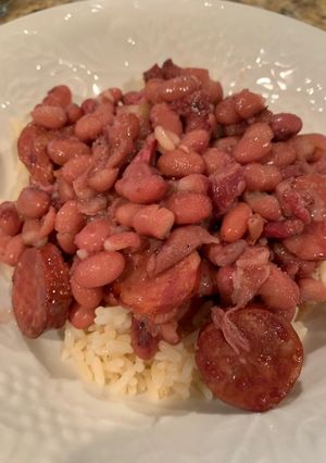 A picture of Red Beans and Rice.