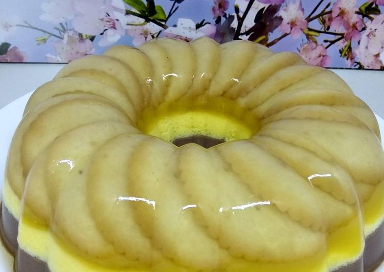 Resep masakan (Salin dari) Puding Biskuit Jeruk | Cara Masak (Salin dari) Puding Biskuit Jeruk Yang Sedap