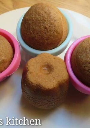 蒸米祿炼奶小蛋糕 的食譜成品照片