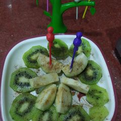 A picture of Fruit chaat.
