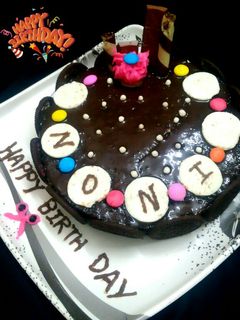 চকলেট বার্থ ডে কেক(chocolate birthday cake recipe in Bengali) রেসিপির প্রধান ছবি