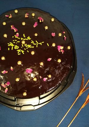 عکسی از دستور کیک شکلاتی