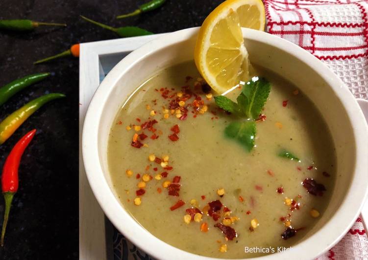 Recipe of Speedy Jowar (Sorghum) Soup