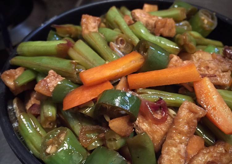 Resep (Week41) Asem-asem Buncis ala Hajatan nDeso yang nikmat Untuk Jualan