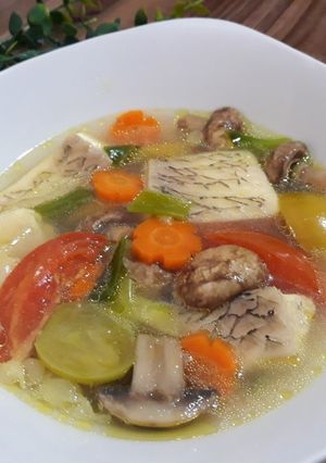 Foto resep SOP IKAN GURAME BUMBU CEMPLUNG 👍
