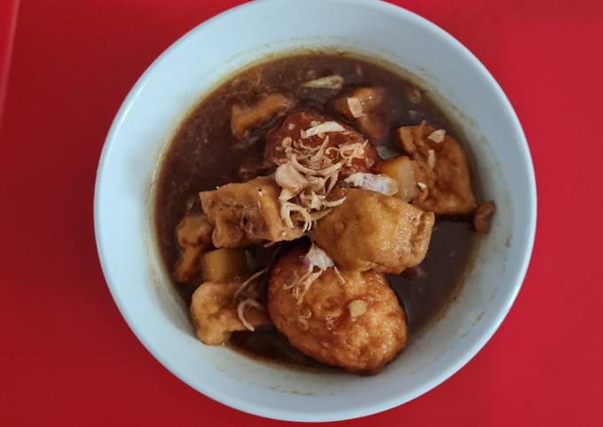 Semur tahu telur