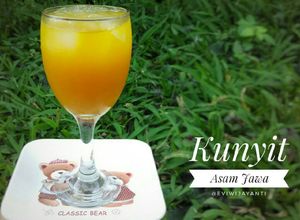 Foto resep Kunyit Asam Jawa