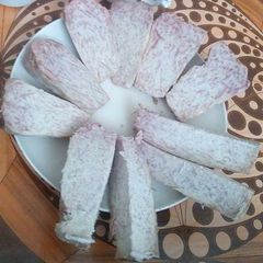 A picture of Boiled Arrow root.