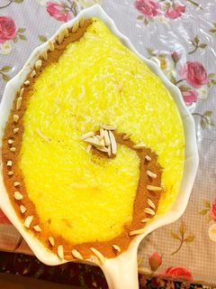 عکسی از دستور شله زرد