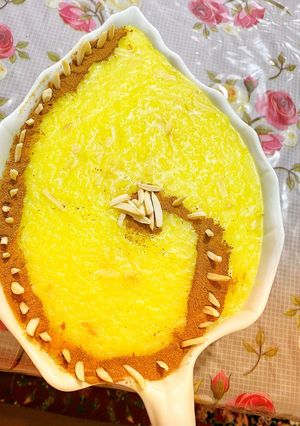 عکسی از دستور شله زرد