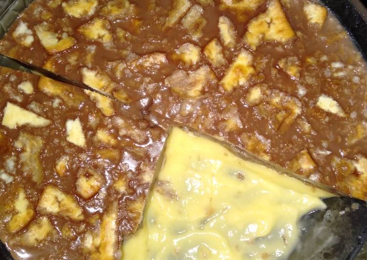 Resep Puding Coklat malkist Fla Sederhana