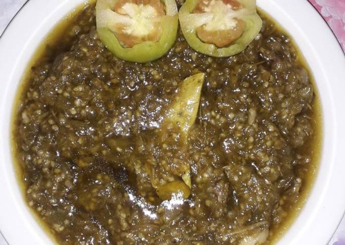 Resep: Sambal cabe ijo Ekonomis